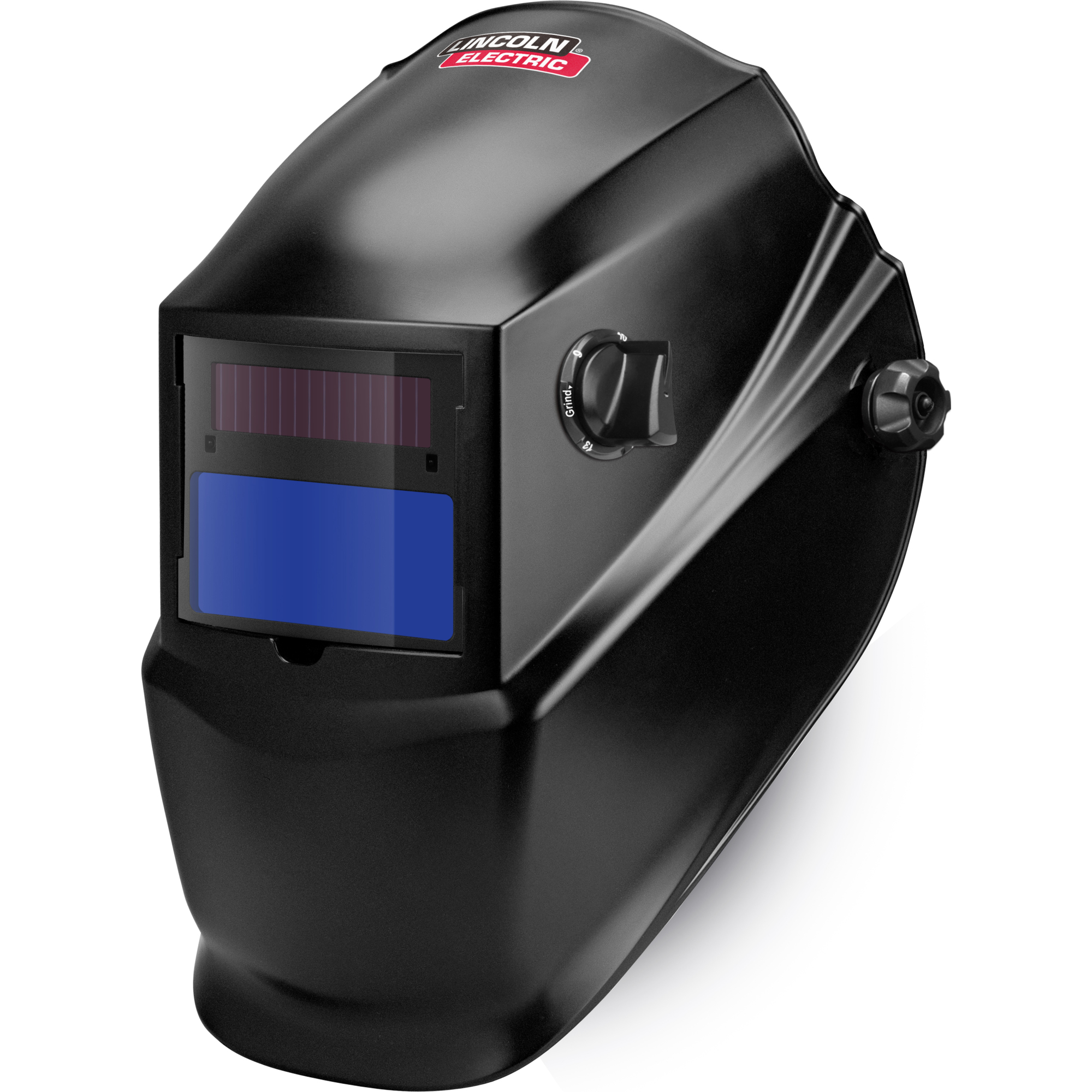 Lincoln Electric Auto-Darkening Welding Helmet with Grind Mode, Matte Black, Model# K2953-2
